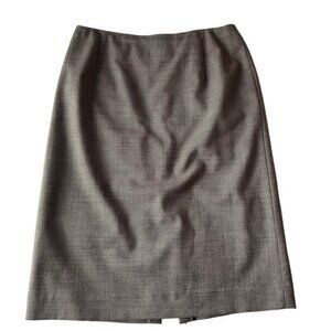 Pendleton Vintage Virgin Wool Houndstooth Pencil Skirt size 10 preppy